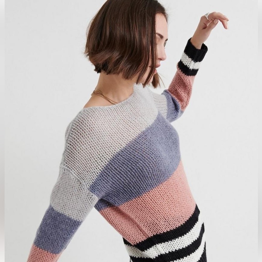 Lucky Bold Stripe Pullover